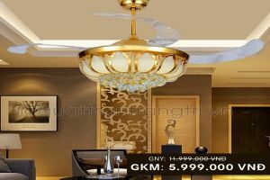 Quạt trần đèn nhập khẩu 982